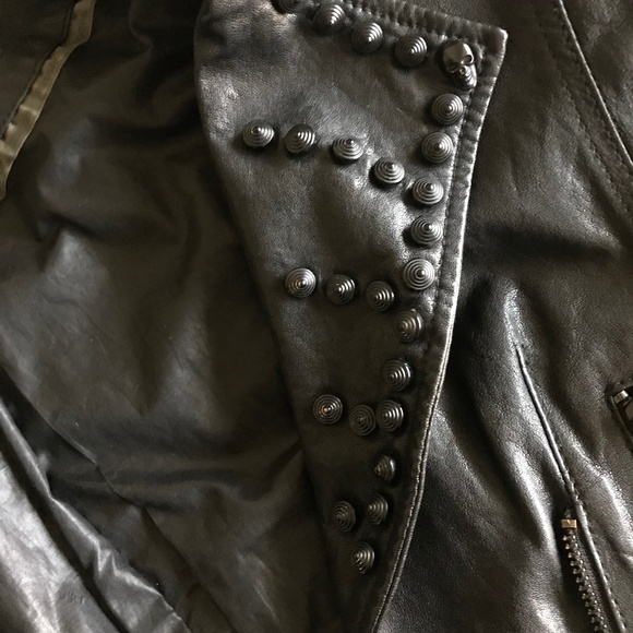 Cropped RUDSAK Leather Jacket - Picture 6 of 9